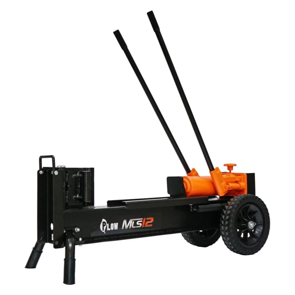 Amazon | PLOW プラウ 手動式 薪割り機 破砕力12t MLS12 32〜39cmの薪